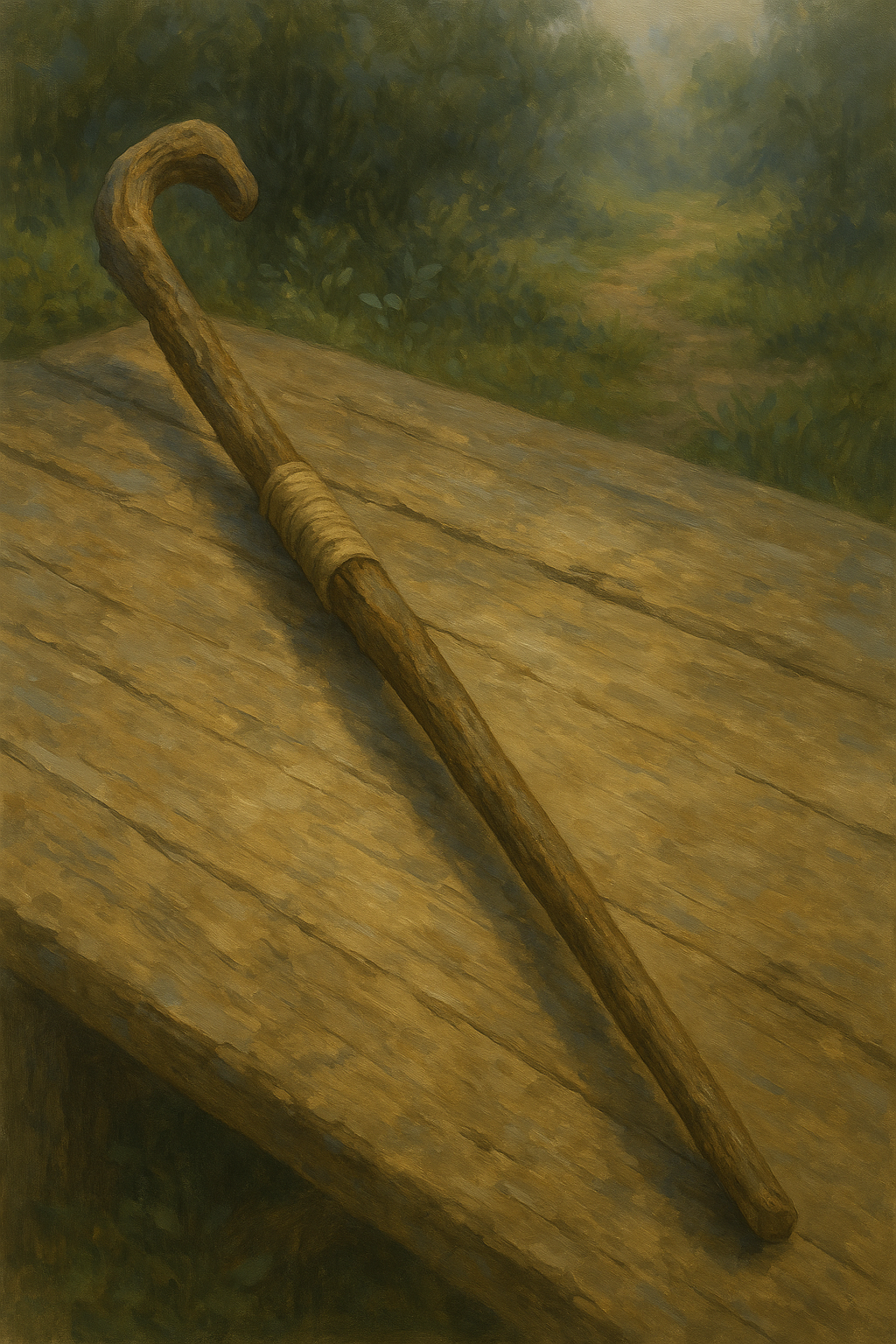 Writing Myself a Walking Staff